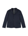 AT.P.CO AT. P.CO TODDLER BOY BLAZER MIDNIGHT BLUE SIZE 4 POLYESTER, COTTON,49573702VP 4