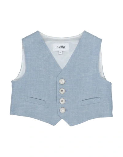 Aletta Babies' Vests In Blue