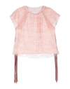 L:ú L:ú By Miss Grant Blouses In Pink