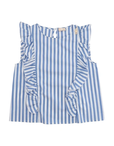 Elisabetta Franchi Kids' Blouses In Blue