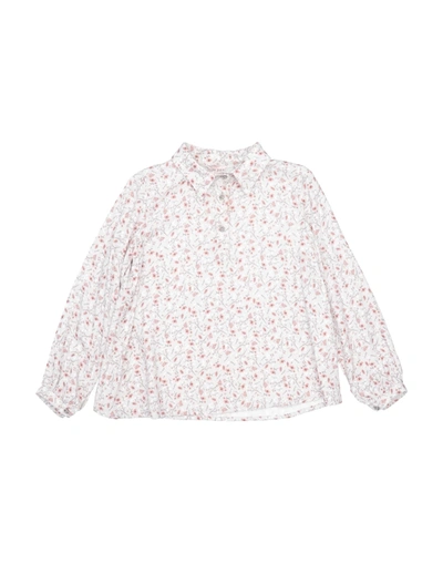 Miss Pois Kids' Blouses In Pink
