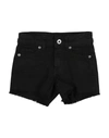 Dixie Kids' Denim Shorts In Black