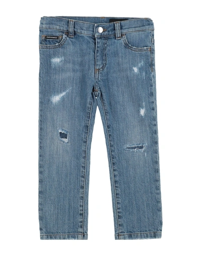 Dolce & Gabbana Kids' Jeans In Blue