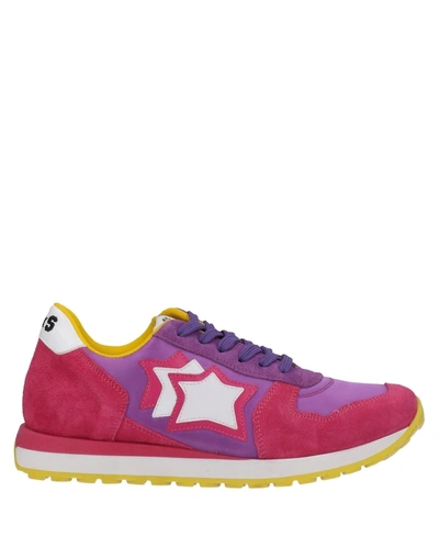 Atlantic Stars Sneakers In Fuchsia