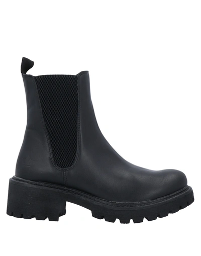 Francesco Milano Ankle Boots In Black