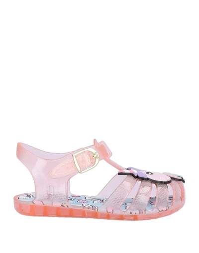 Colors Of California Kids' Unicorn Jelly Sandals In Pink