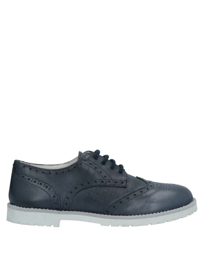 Héros Kids' Lace-up Shoes In Dark Blue