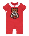 Moschino Baby One-pieces In Red