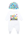 Moschino Baby Babies' One-pieces In White