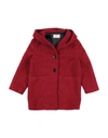 Vicolo Kids' Coats In Red