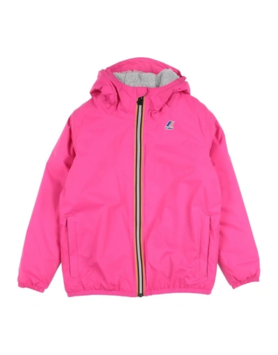 K-way Jackets In Fuchsia