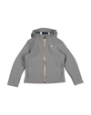 K-way Kids' Jackets In Grey