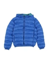 Invicta Down Jackets In Bright Blue