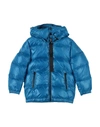 Add Kids' Down Jackets In Azure