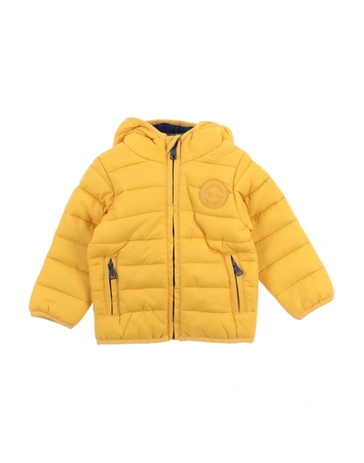 Harmont & Blaine Kids' Down Jackets In Yellow