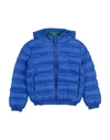 Invicta Kids' Down Jackets In Bright Blue