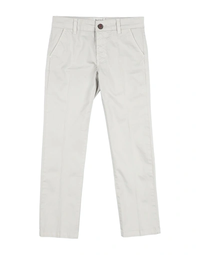Fred Mello Kids' Pants In Light Grey