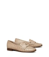 Tory Burch Georgia Loafer In Taupe/ Taupe