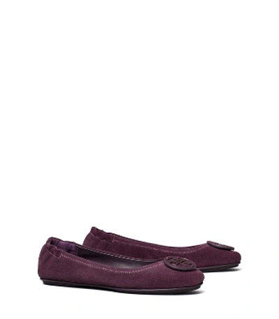 Tory Burch Minnie Travel Ballet Flats, Suede