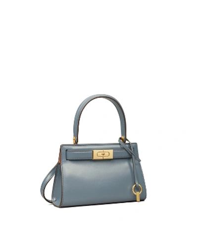 Tory Burch Lee Radziwill Petite Bag In Blue