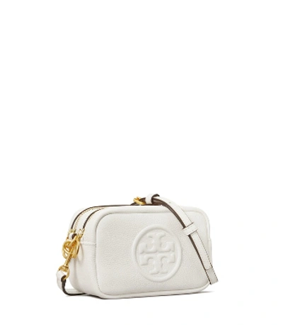 Tory Burch Perry Bombé Mini Bag In Gardenia