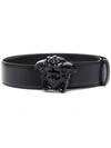 VERSACE MEDUSA BUCKLE PALAZZO BELT,