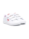 ADIDAS ORIGINALS STAN SMITH HEART-EMBELLISHED trainers