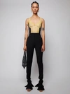 Natasha Zinko Beige And Black Lace Corset Top