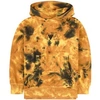 Molo Felpa Matt Gialla E Nera In Cotone Con Cappuccio In Brown