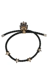 ALEXANDER MCQUEEN ALEXANDER MCQUEEN SKULL PENDANT BRACELET