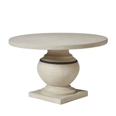 Oka Round Callanish Dining Table - Dry Pebble Grey