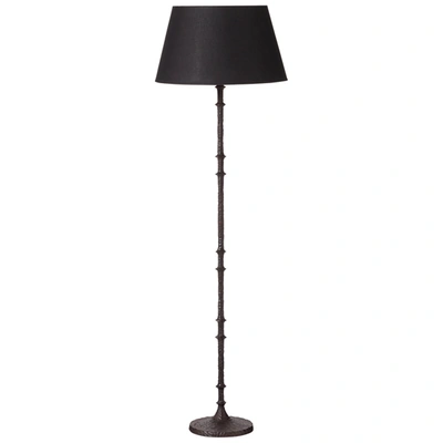 Oka Thomasin Floor Lamp - Dark Bronze In Black