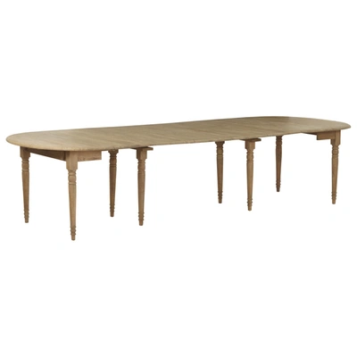 Oka Petworth Extending Dining Table - Weathered Oak