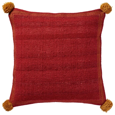 Oka Kitsai Pillow Cover- Red