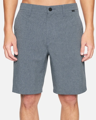 United Legwear Men's Phantom Walkshorts 20" In Obsidian