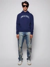 Saint Laurent Slogan-print Drawstring Hoodie