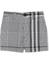 BURBERRY CHECK TAILORED SHORTS