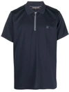 Michael Kors Terry Short-sleeved Polo Shirt In Midnight