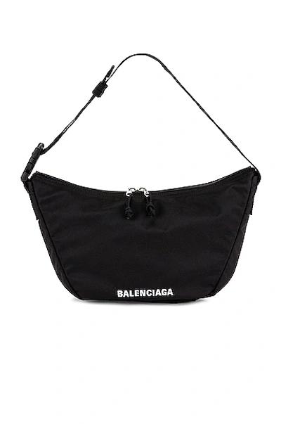 balenciaga white sling bag