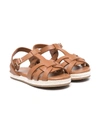 AGE OF INNOCENCE PATRICIA CUT-OUT LEATHER SANDALS