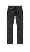 Ksubi Chitch Krysatl Slim Tapered Leg Jeans In Black