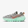 Nike Grey & Green Space Hippie 04 Sneakers In Grey