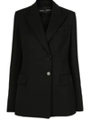 Proenza Schouler Single-breasted Tailored Blazer In Schwarz