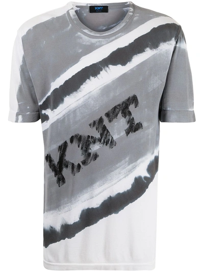 Kiton Logo-print T-shirt In Weiss