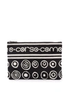 10 CORSO COMO LOGO ZIPPED CLUTCH