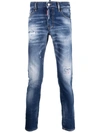 DSQUARED2 DISTRESSED-EFFECT SKINNY JEANS