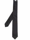 GIVENCHY PATCH-DETAIL SILK TIE