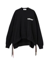 Ambush Logo-print Drawstring Sweatshirt In Black White