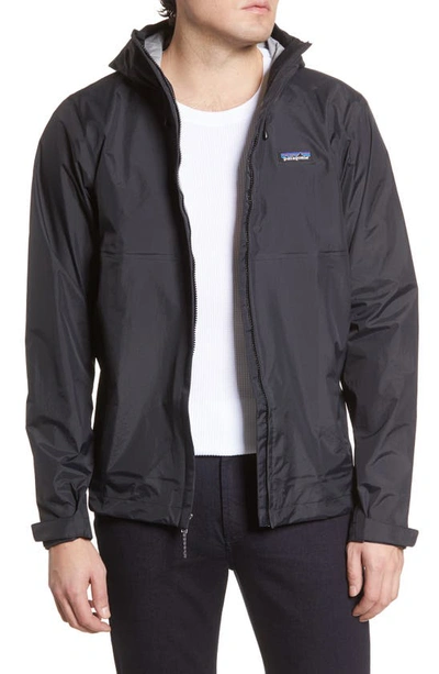 Patagonia Torrentshell 3l Packable Waterproof Jacket In Black
