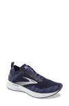 Brooks Levitate 4 Running Shoe In Navy/ Grey/ White